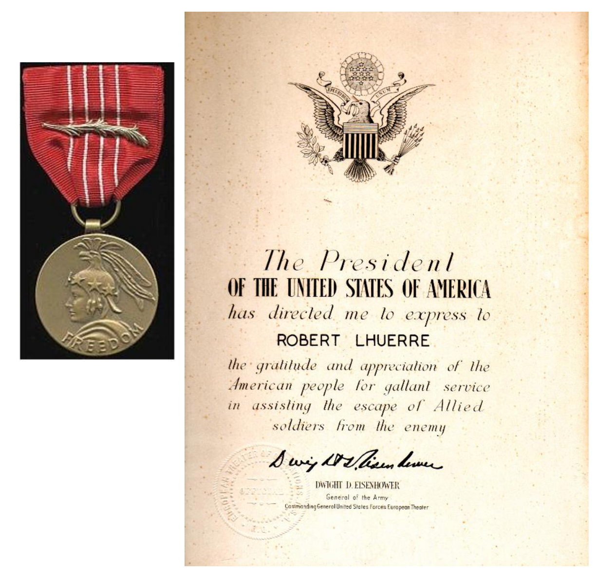 Robert Lhuerre - Courrier des Etats-Unis