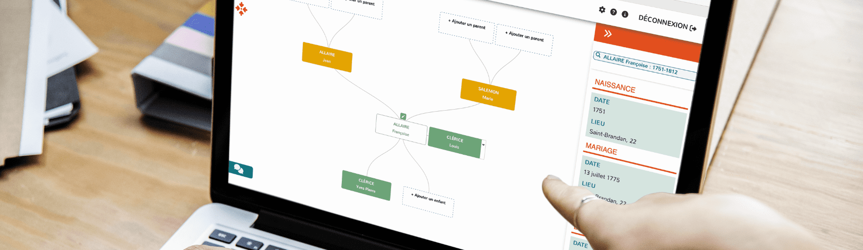 Geneafinder : l’outil de visualisation de l’arbre amélioré