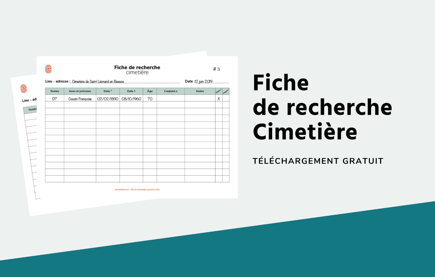 Fiche imprimable cimetière