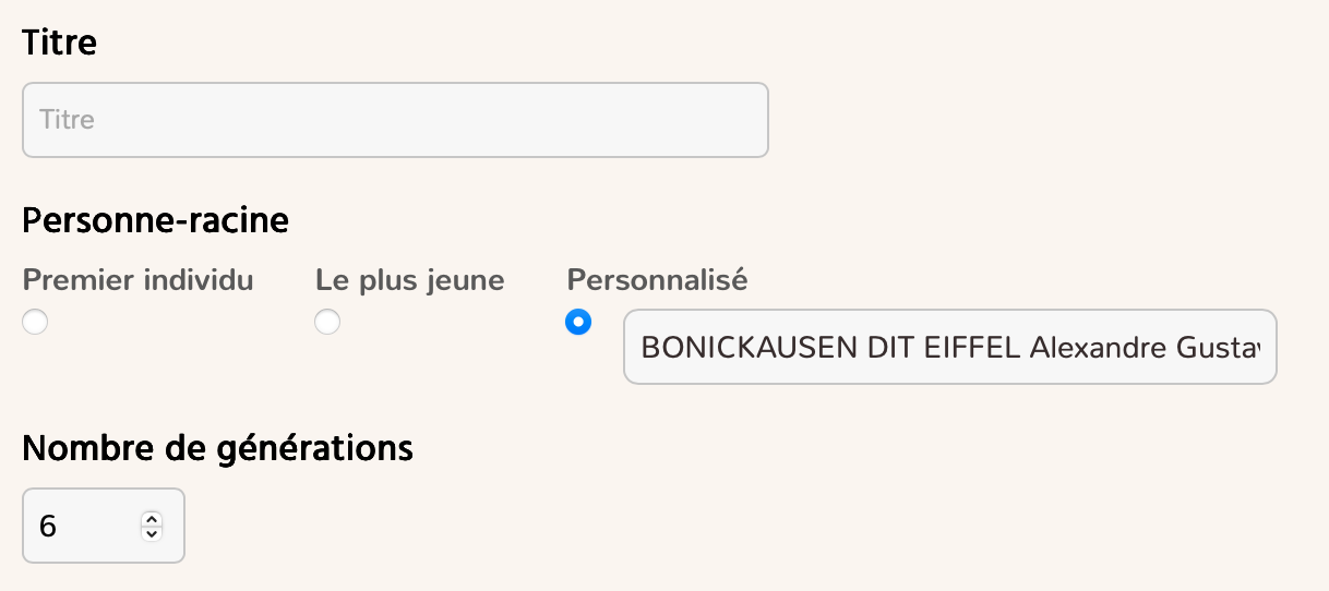 Geneafinder-Impression arbre-Paramètres 1
