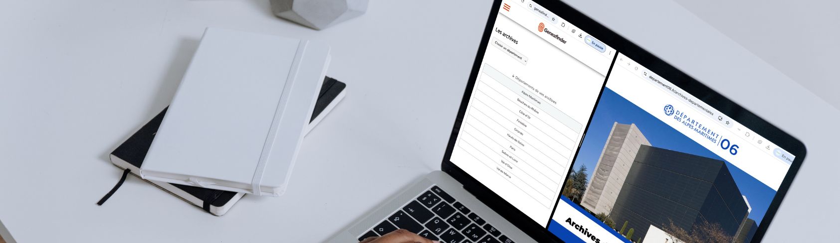 Généalogie : faire des recherches dans les archives avec Geneafinder