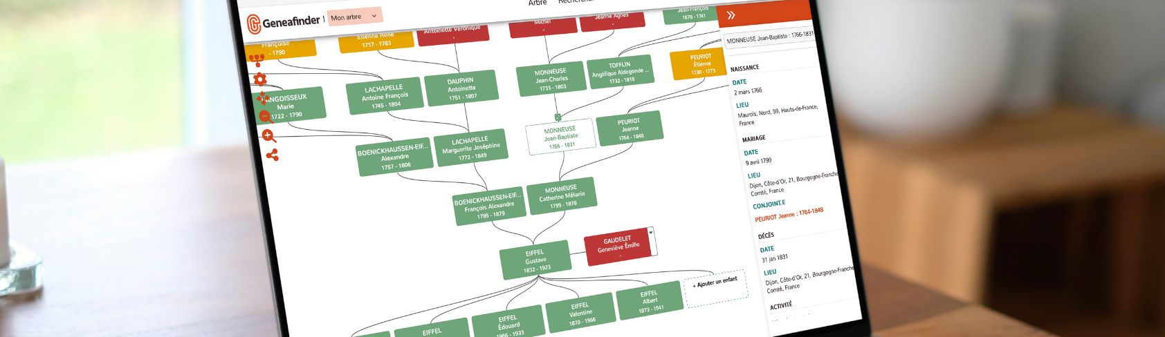Geneafinder, le site de généalogie facile et respectueux de vos données