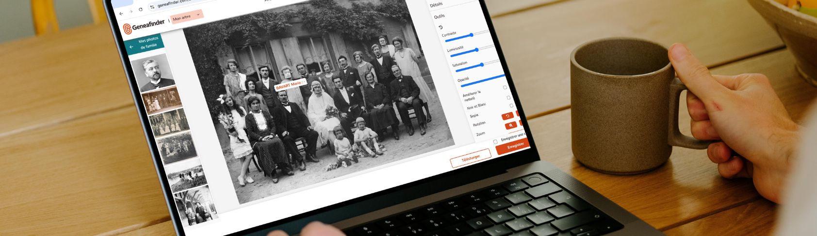 How to restore your old photos to add them to your genealogy?