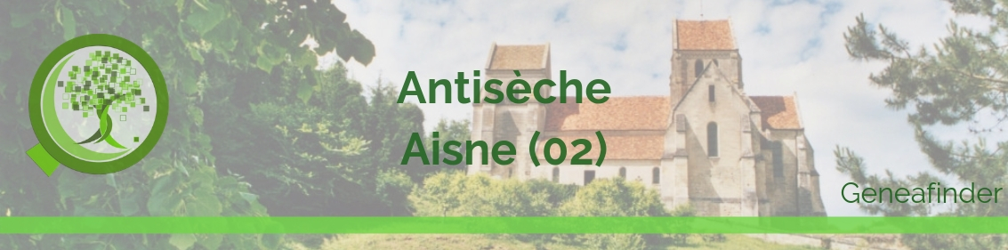 Antisèche de l’Aisne (02) pour vous aider dans vos recherches.