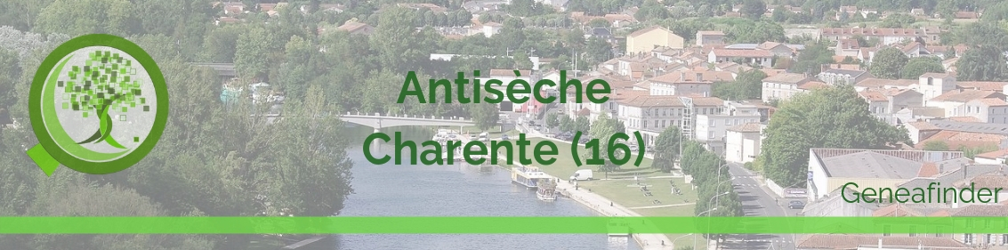 Antisèche de la Charente (16) pour vous aider dans vos recherches.