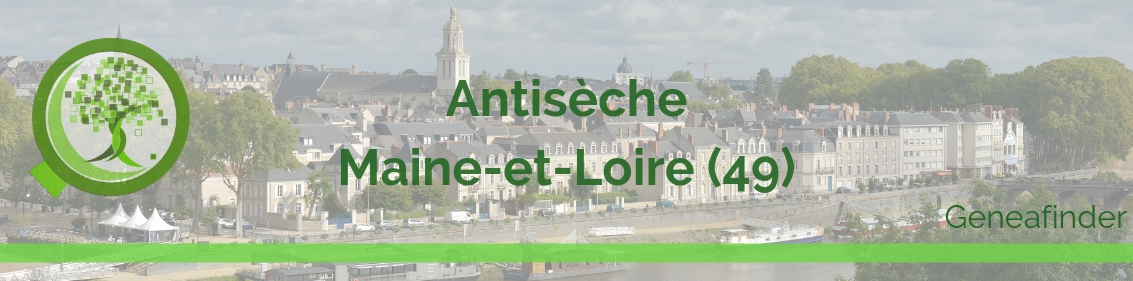 Antisèche du Maine-et-Loire (49) pour vous aider dans vos recherches