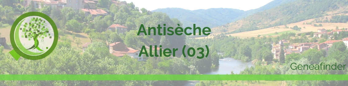 Antisèche de l’Allier (03) Généalogie, Histoires d'ancêtres par Geneafinder