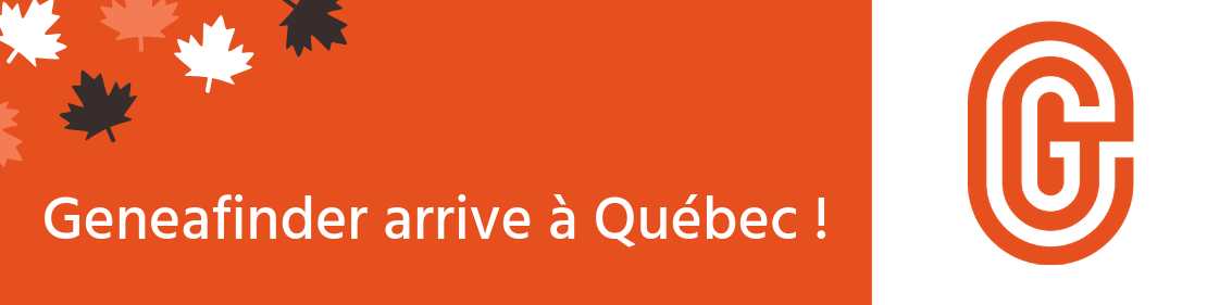 Geneafinder arrive au Québec !
